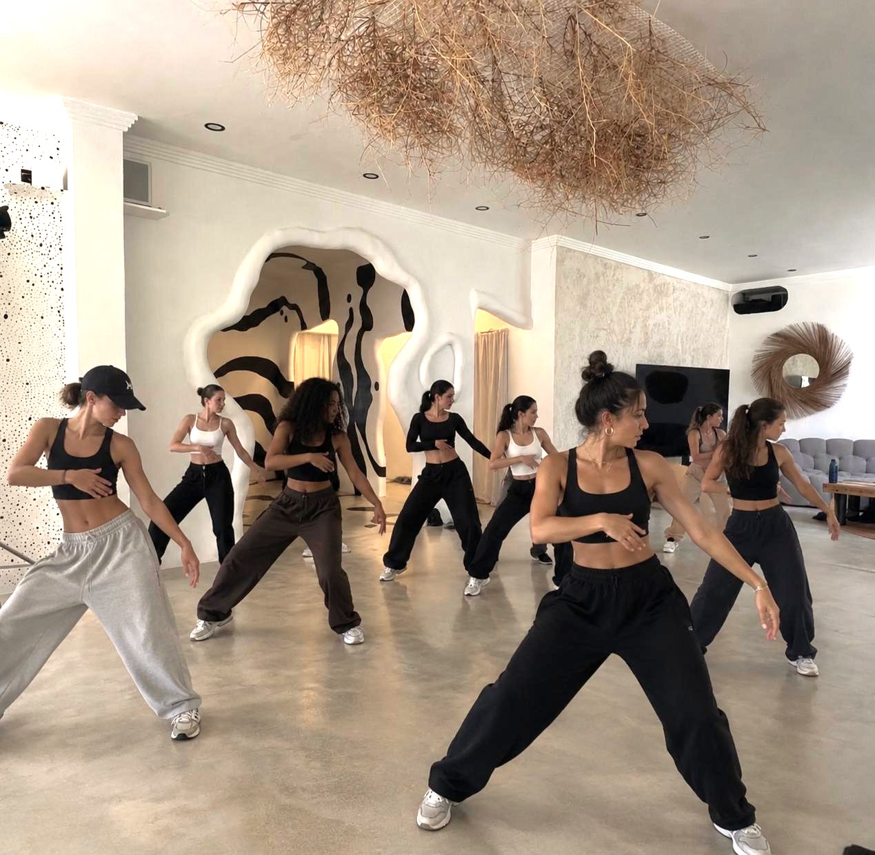 Clase de baile en Club Palaish